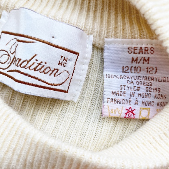 Vintage yellow Sears sweater - Picture 7 of 7